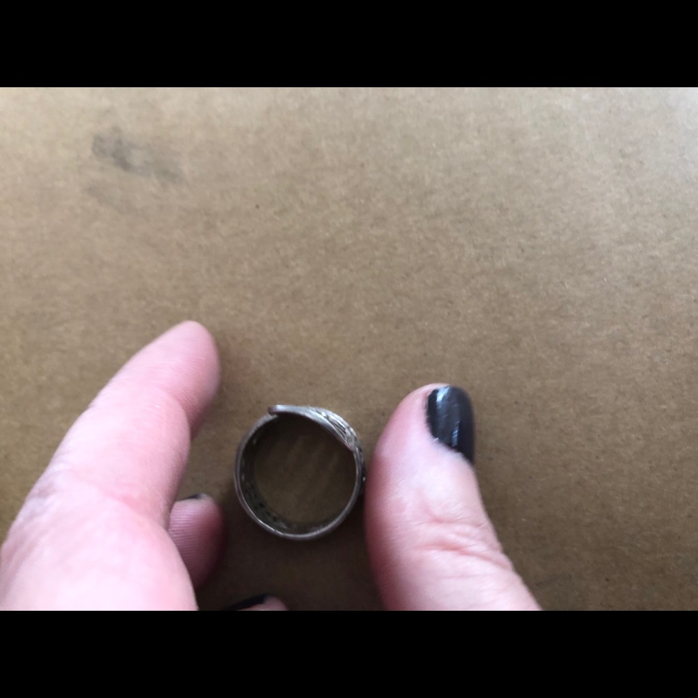 Sterling Silver Unique Ring 7 - image 3